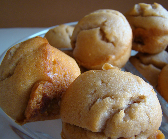 7. Eggnog Muffins: eggnog + self-rising flour. Mix together and bake for about 13 minutes at 350 degrees.