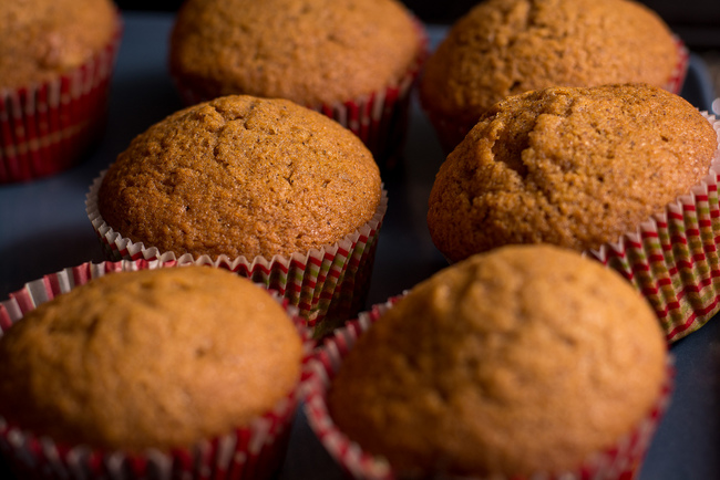16. Pumpkin Muffins: pumpkin puree + cake mix. Mix together and bake in a 400 degree oven for 20 minutes.